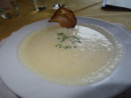 schwarzwurzelsuppe gasthaus zur haltestelle oftering 