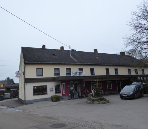 Oftering Haltestelle Gasthaus Restaurant